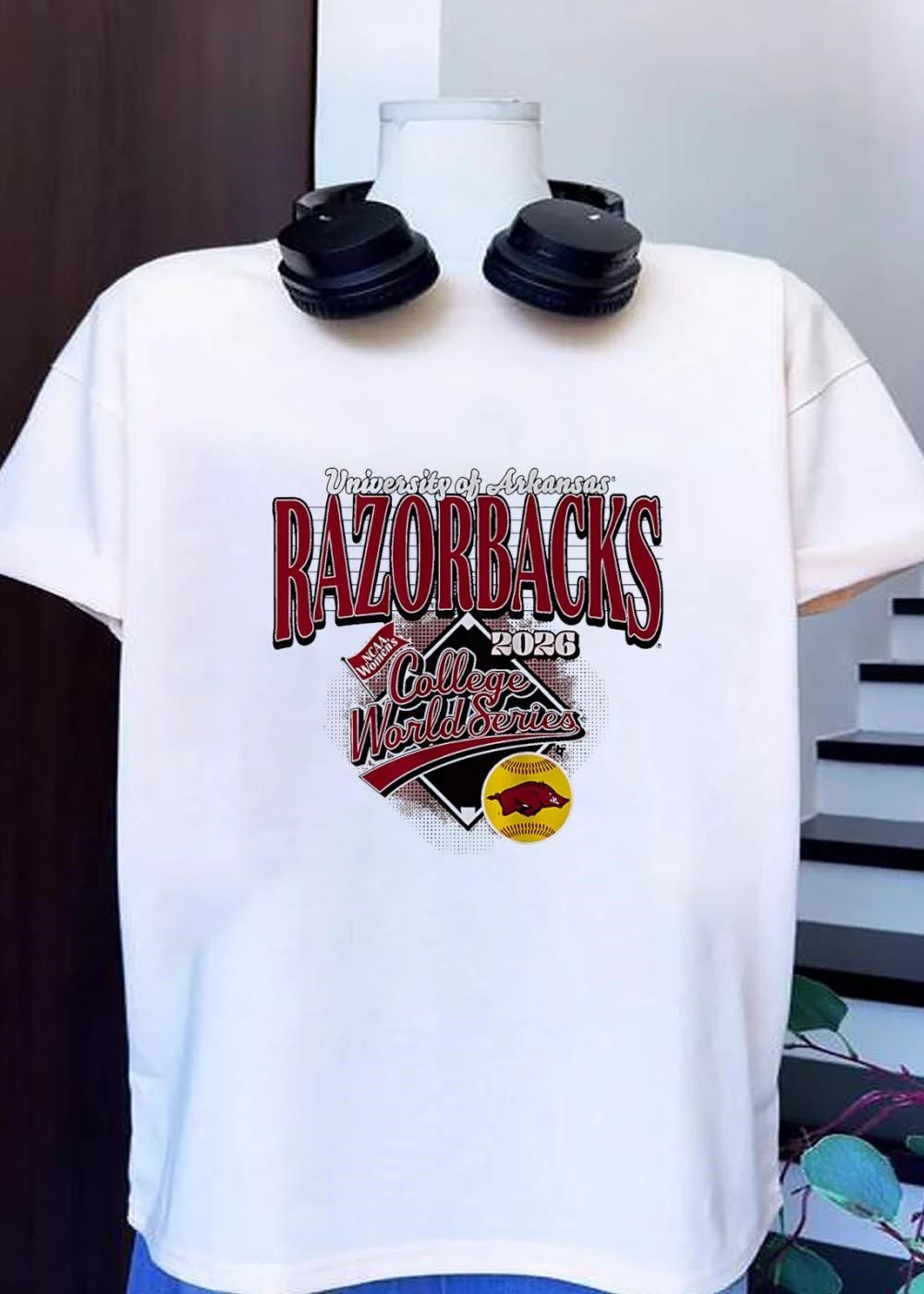 University of Arkansas Razorbacks NCAA Womens 2026 College World Series shirt