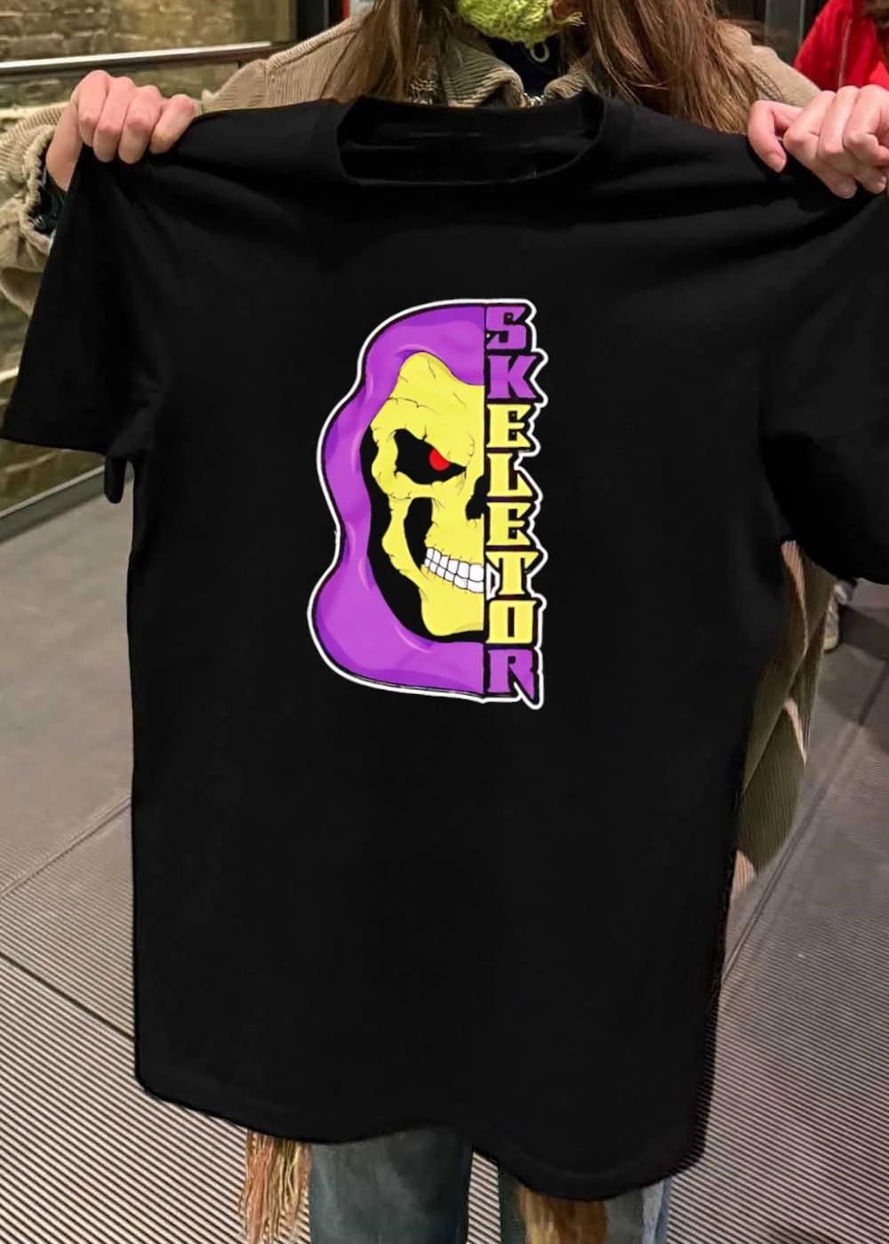 Skeletor Half Skull Face Masters Of The Universe shirt