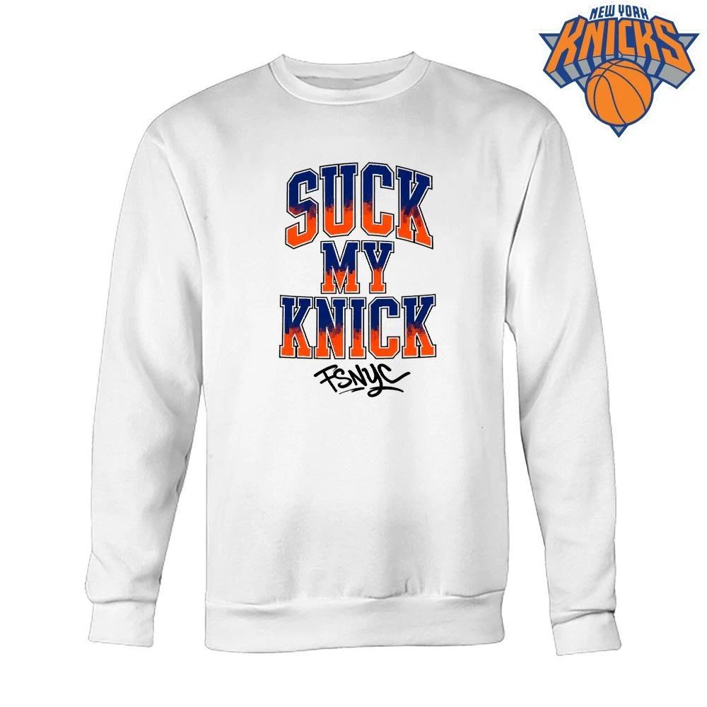 New York Knicks Champions NBA 2026 Suck My Knick Bold Font Tee Shirt