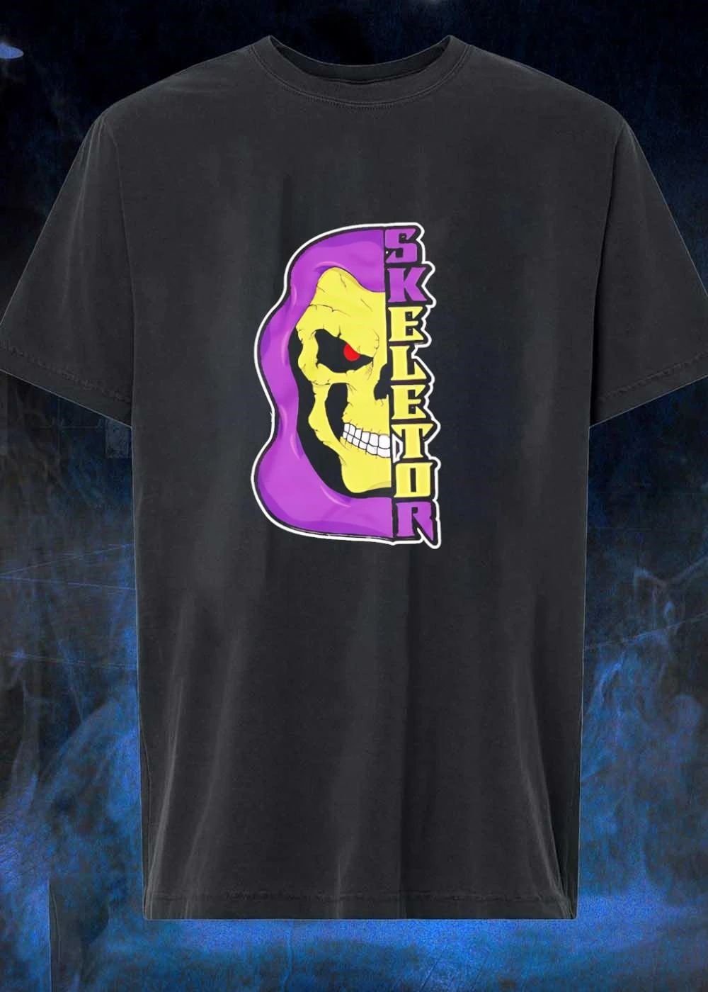 Skeletor Half Skull Face Masters Of The Universe shirt