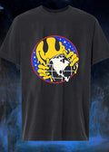 Melting Smiley Holding Globe T-Shirt