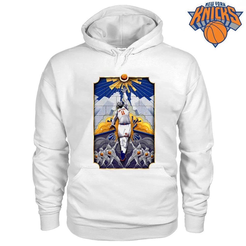 New York Knicks Champions NBA 2026 Jalen Brunson Art Deco Skyline Shirt