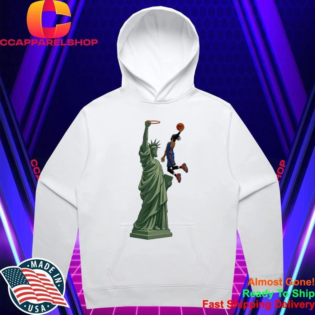 Statue of Liberty Dunk Jalen Brunson Finals 2026 Shirt