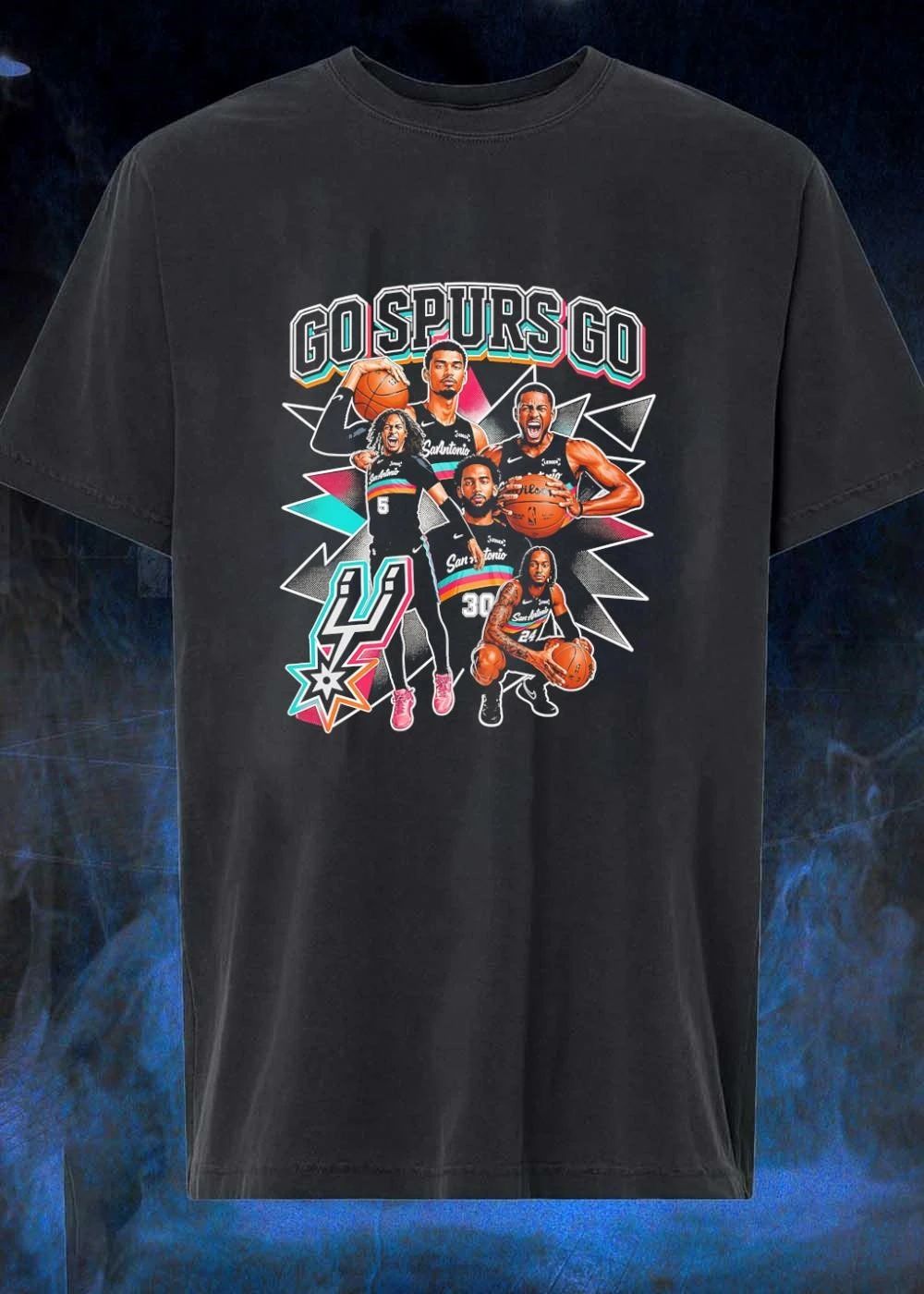 Spurs Graphic Fan Gear Go Spurs Go San Antonio Shirt