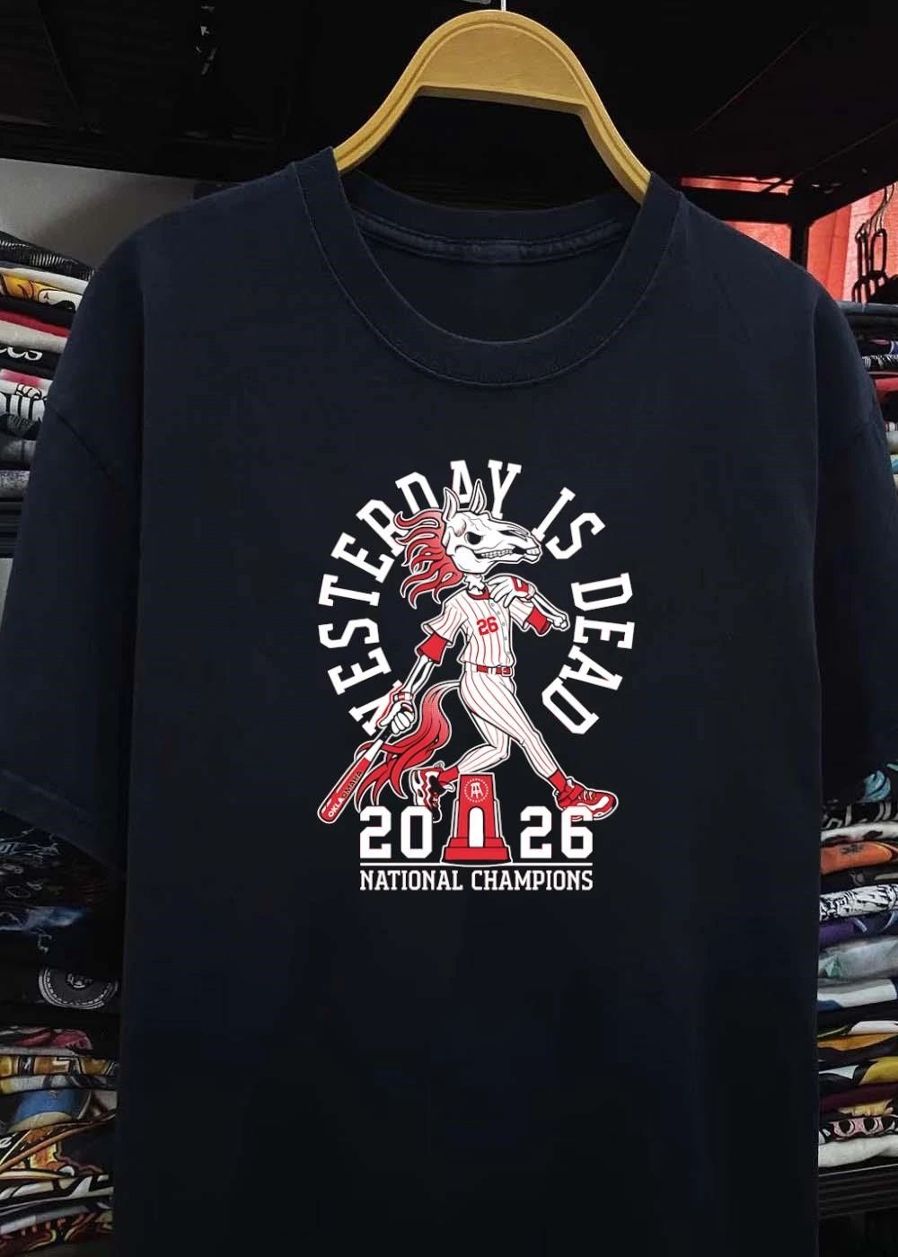 Barstool Sports Yesterday Is Dead 2026 Oklahoma National Champions shirt