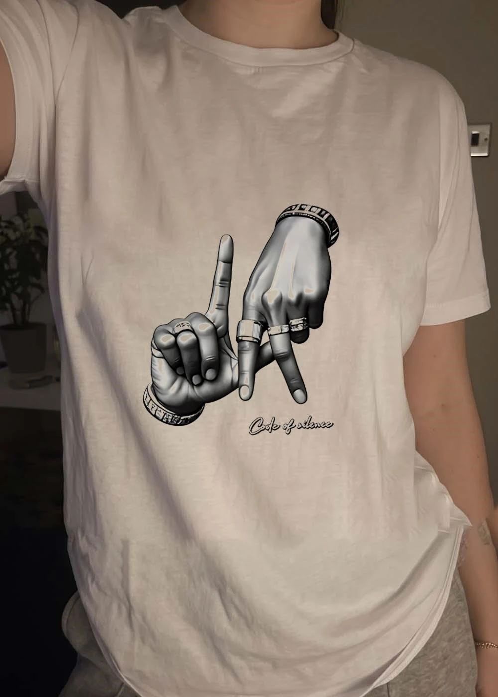 Code of Silence LA Hands Graphic T-Shirt