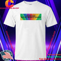 I’m Not Gay But My Hockey Team Is Pride Rainbow Background Shirt