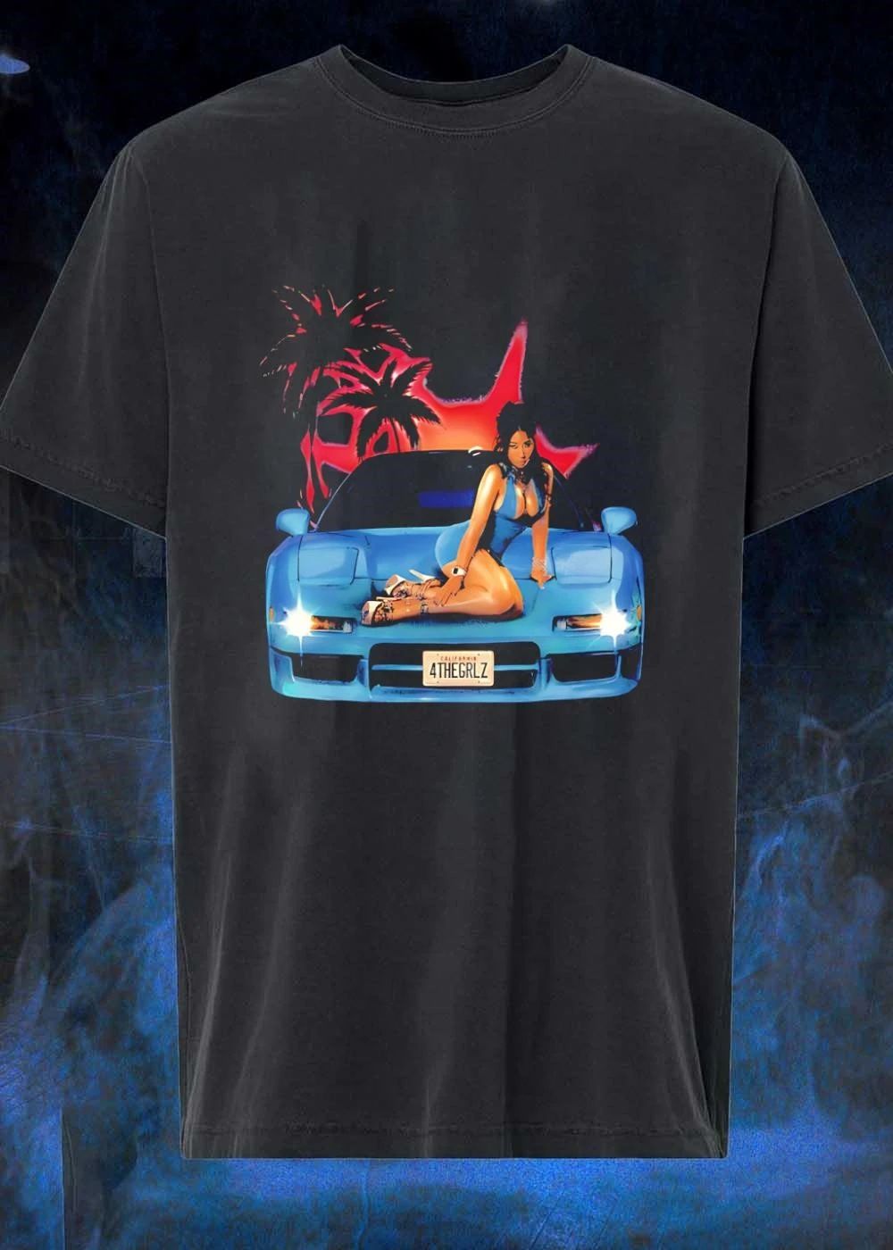 California 4THEGRLZ Neon NSX Woman Shirt