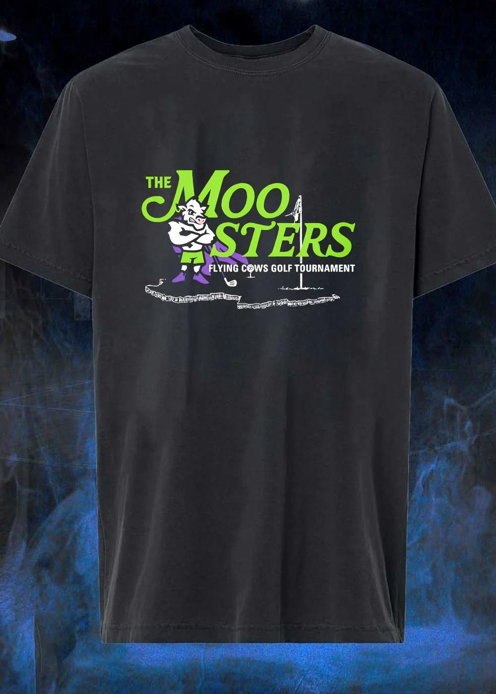 The Moosters Flying Cows Golf Tournament shirt