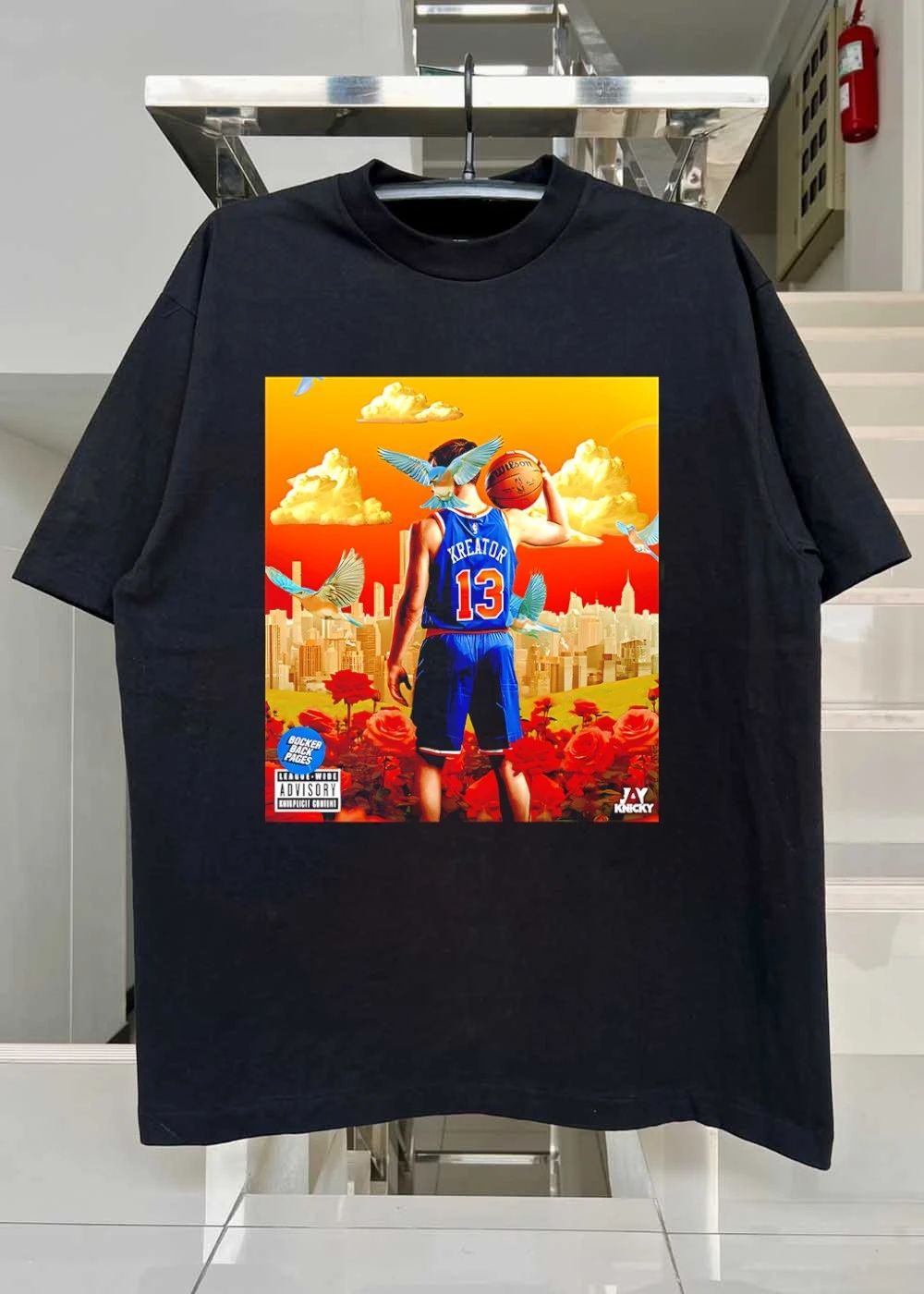 Jay Knicky Kreator 13 Back Pages League-Wide Advisory Knixplicit Content Shirt