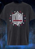 Distressed United States United Patriotic Stars Shield Shirt