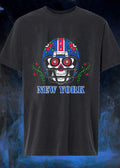 Sugar Skull Football Helmet New York Shirt