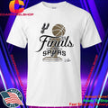 San Antonio Spurs 2026 Finals Graphic Basketball Championship Commemorative Shirt