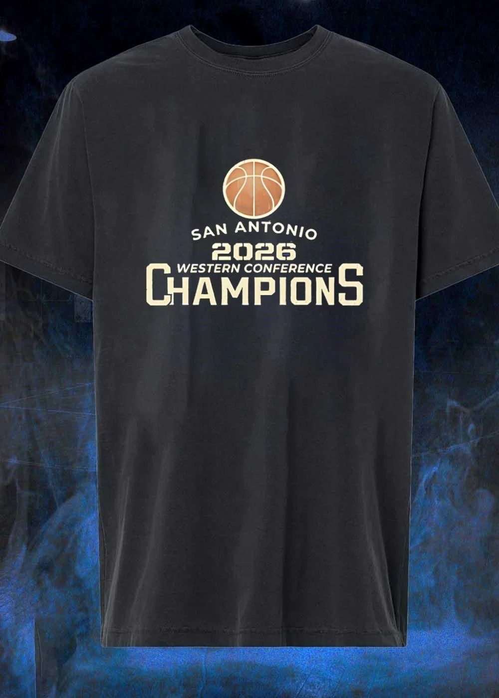 San Antonio 2026 Western Conference Champions Basketball T-Shirt