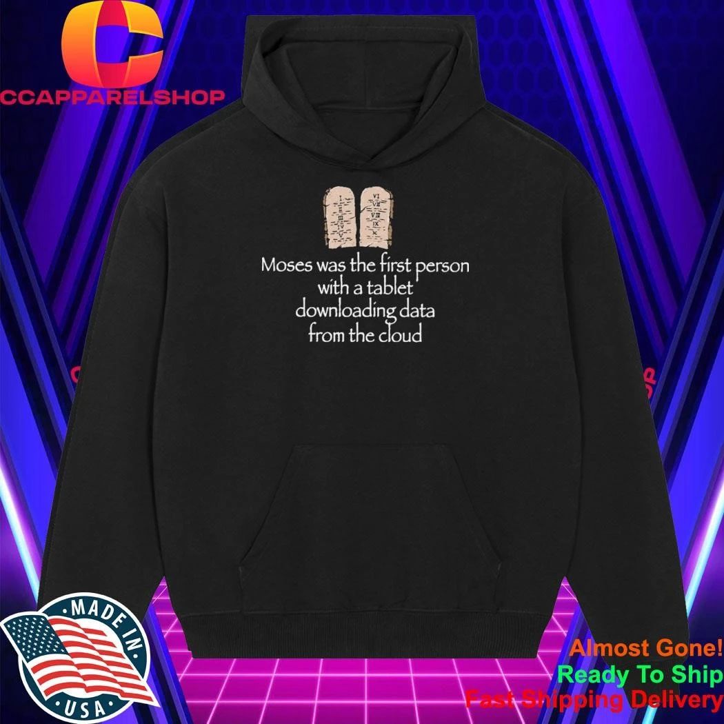 Joe Weisenthal Moses First Person Tablet Shirt