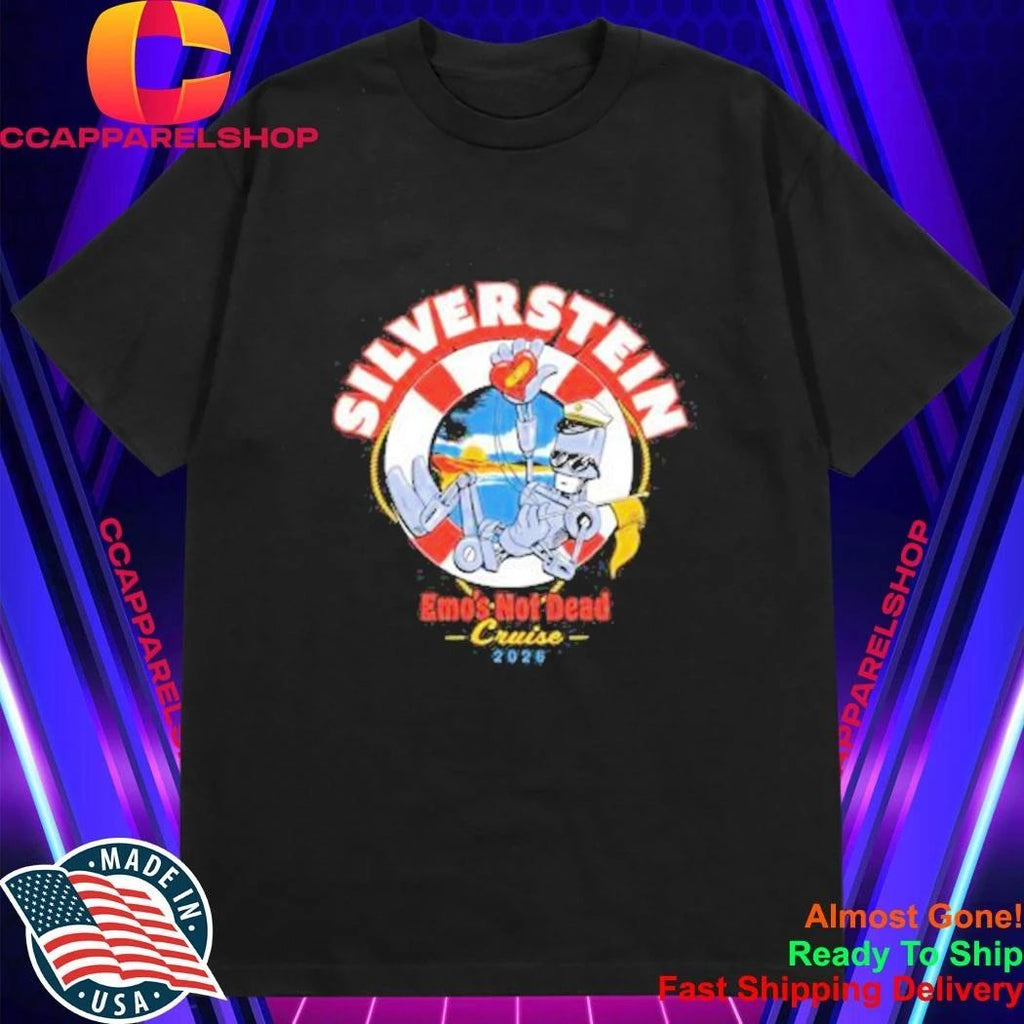 Silverstein Emo’s Not Dead Robot Cruise Shirt