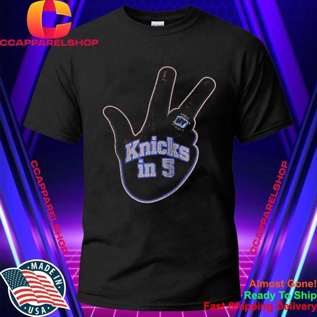 Knicks in 5 Championship Ring Shirt