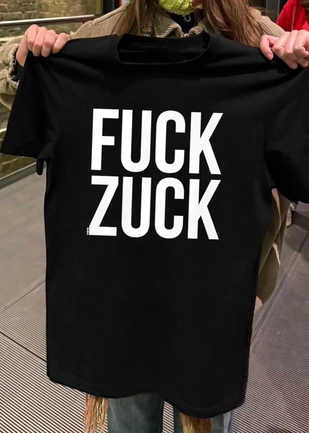 Fuck Zuck Quote Graphic T-Shirt