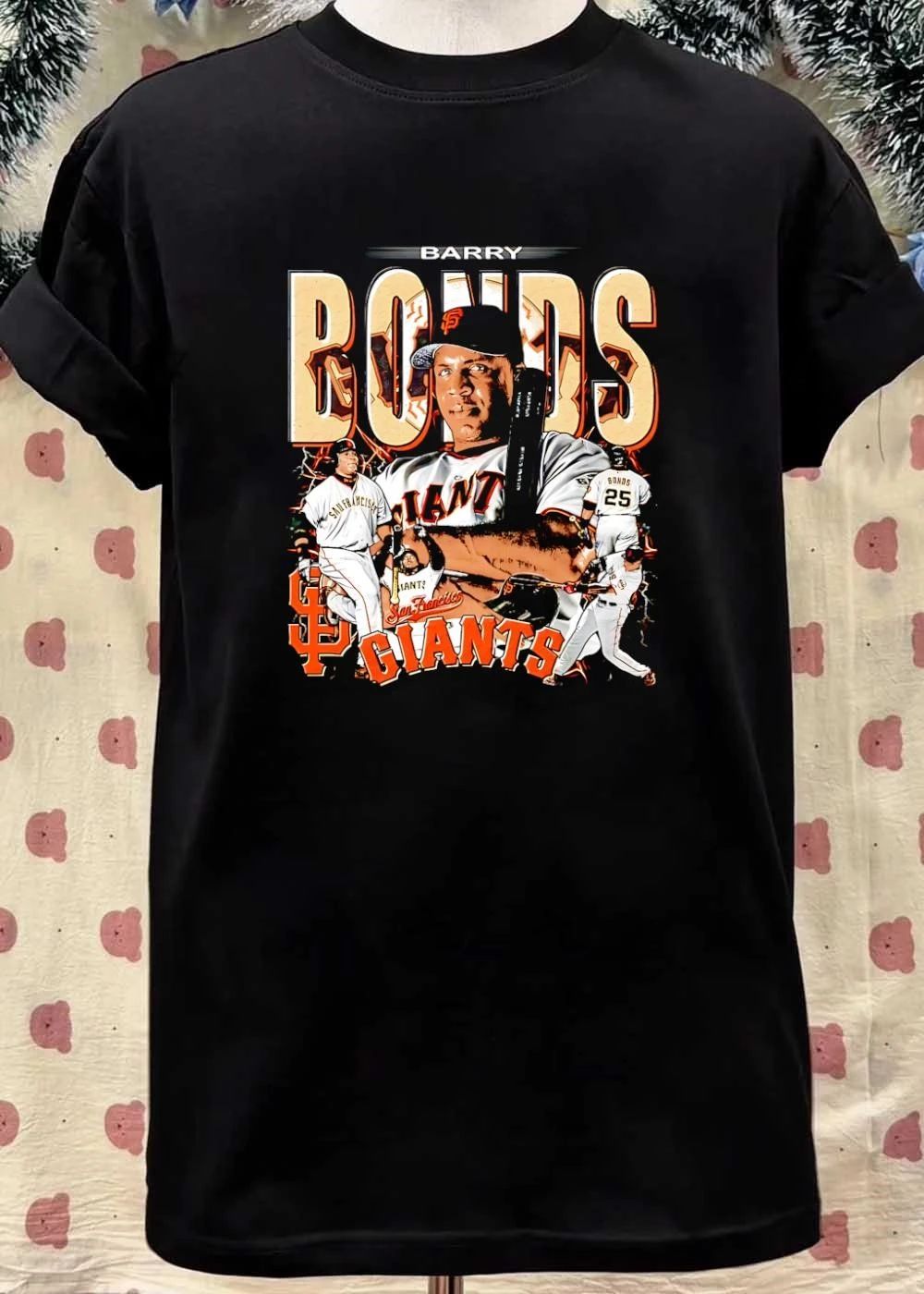 Barry Bonds Baseball Art San Francisco Giants Shirt
