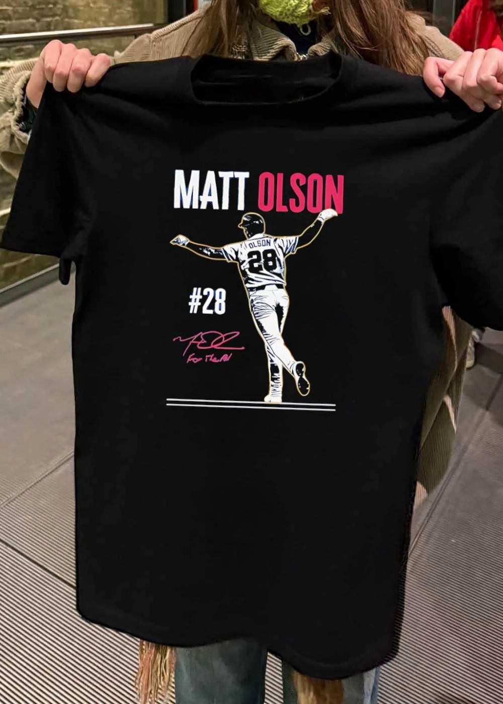 For the A Matt Olson 28 Baseball T-Shirt