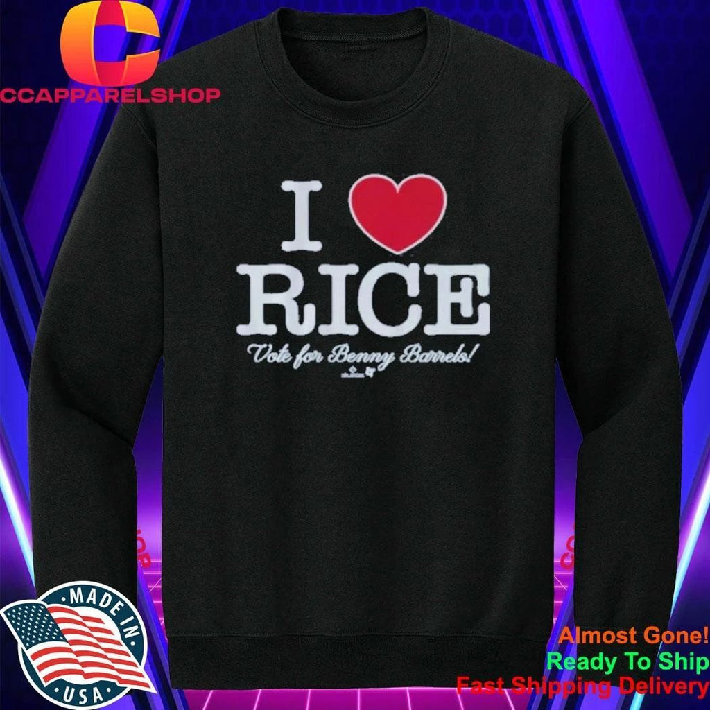 Ben Rice Vote For Benny Barrels Shirt