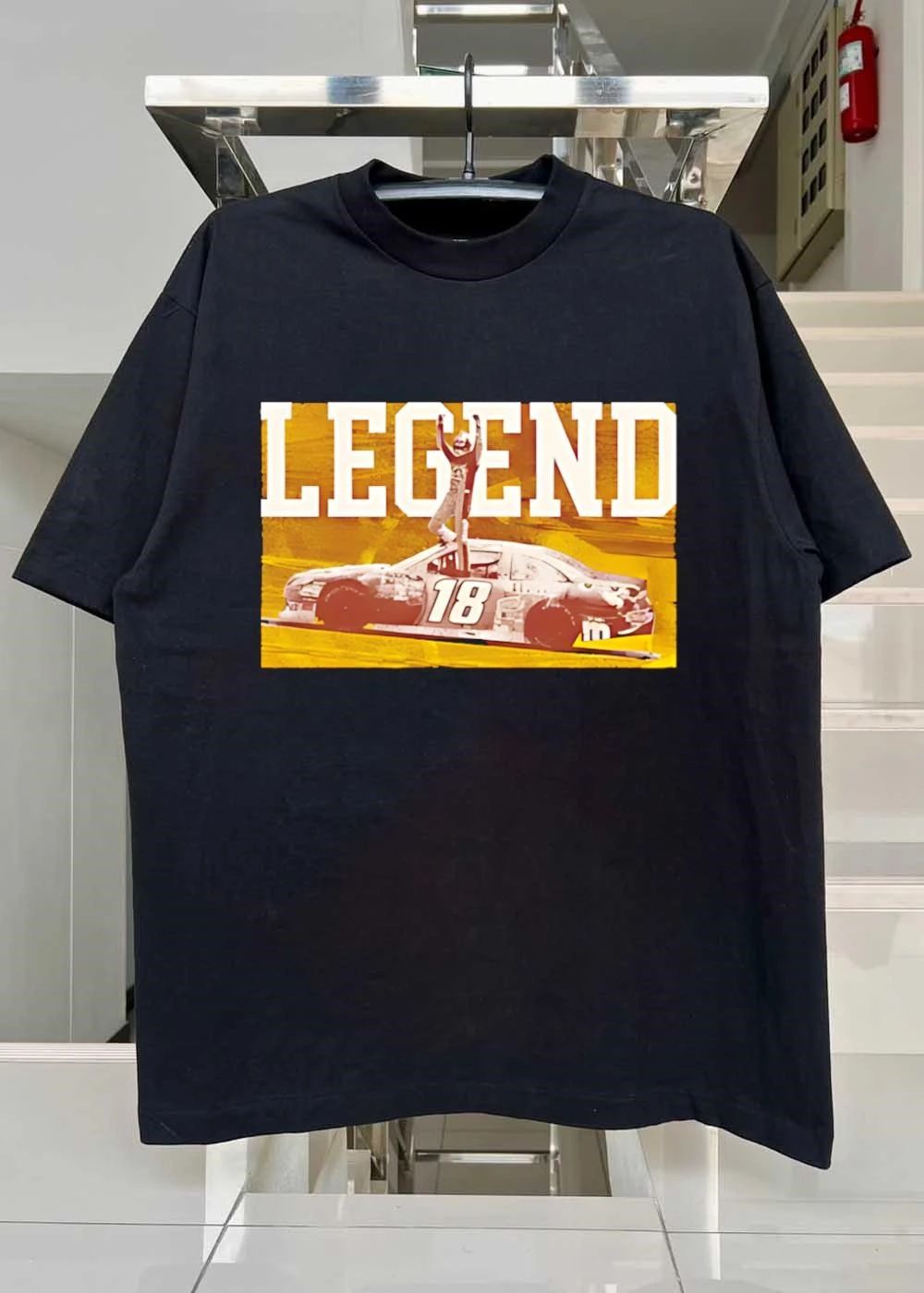 Kyle Busch number 18 M&Ms Joe Gibbs Racing NASCAR Cup Series victory LEGEND shirt