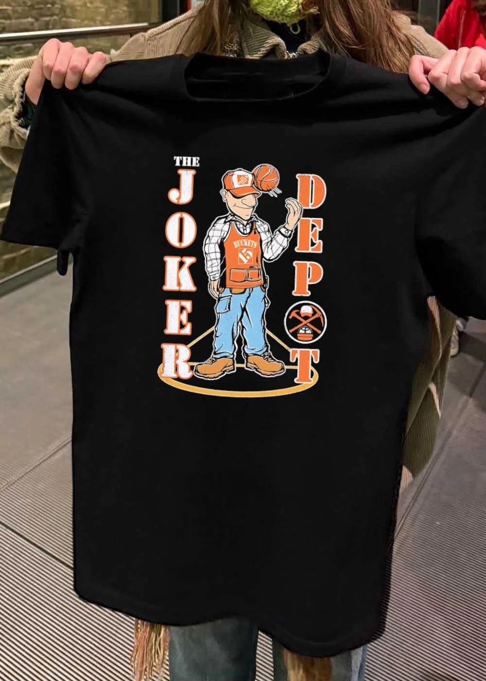 The Joker Depot Basketball Player Building Supplies Funny Graphic T-Shirt