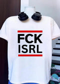 Fck Isrl Graphic Anti Israel Slogan Unisex T-Shirt