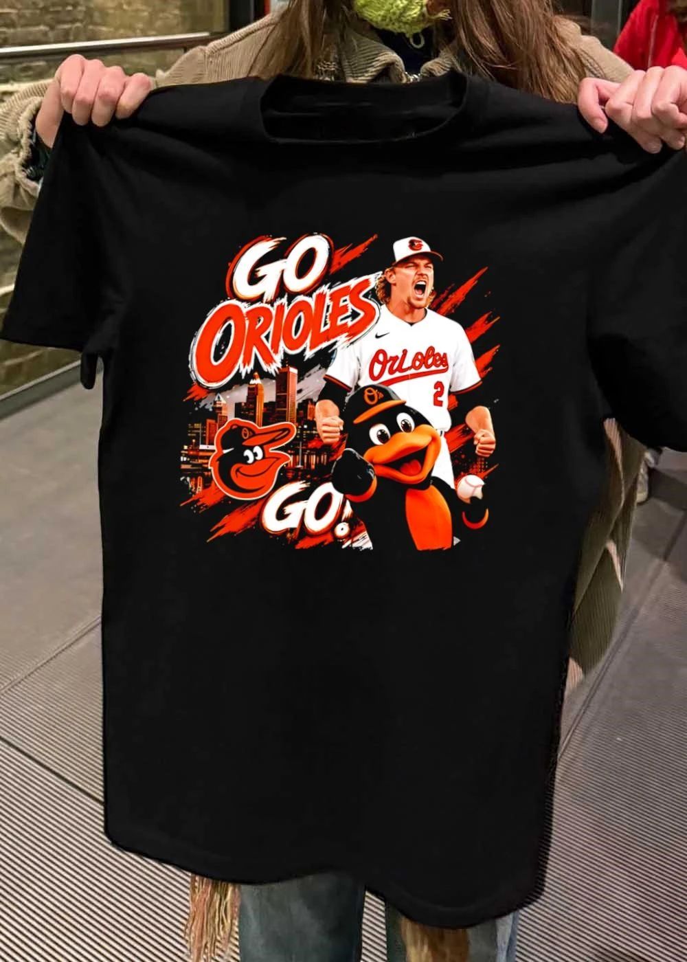 Gunnar Henderson Baltimore Orioles Baseball Mascot Fan shirt