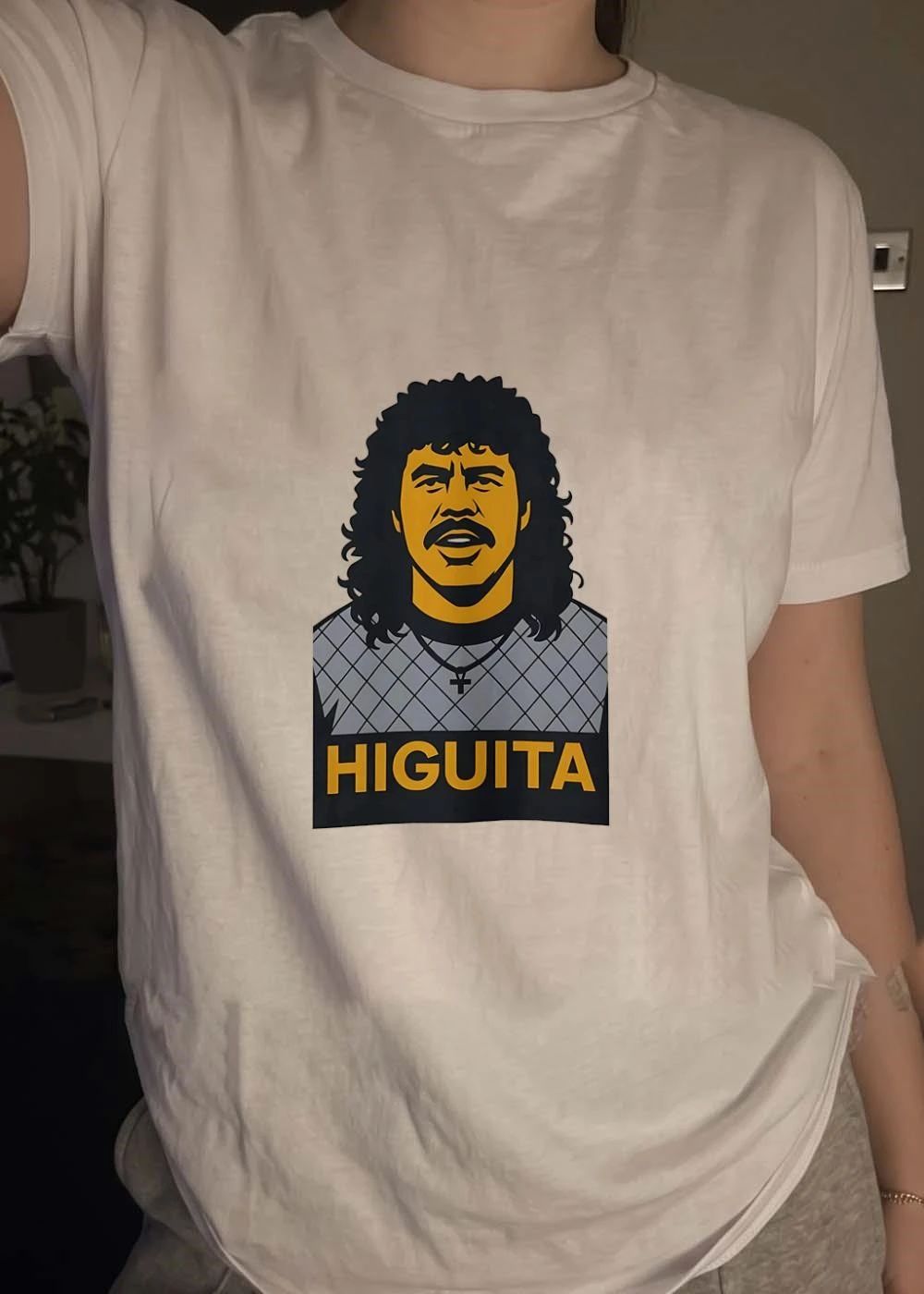 René Higuita Portrait Graphic Higuita T-Shirt