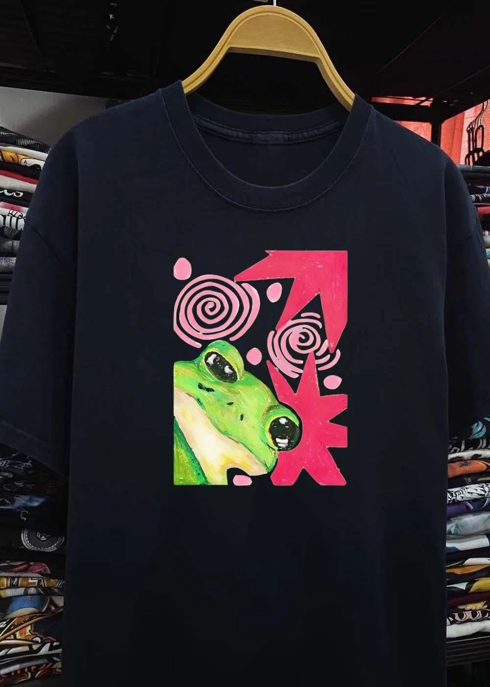 Frog amphibian vertebrate chordate animal wildlife ecosystem planet earth shirt