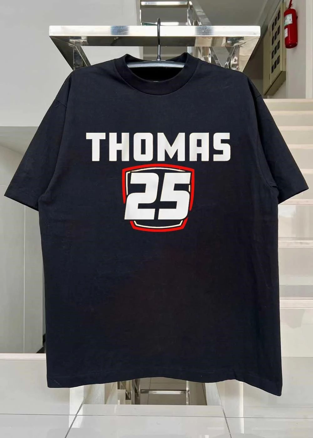 Thomas 25 Logo Print Orange Team T-Shirt