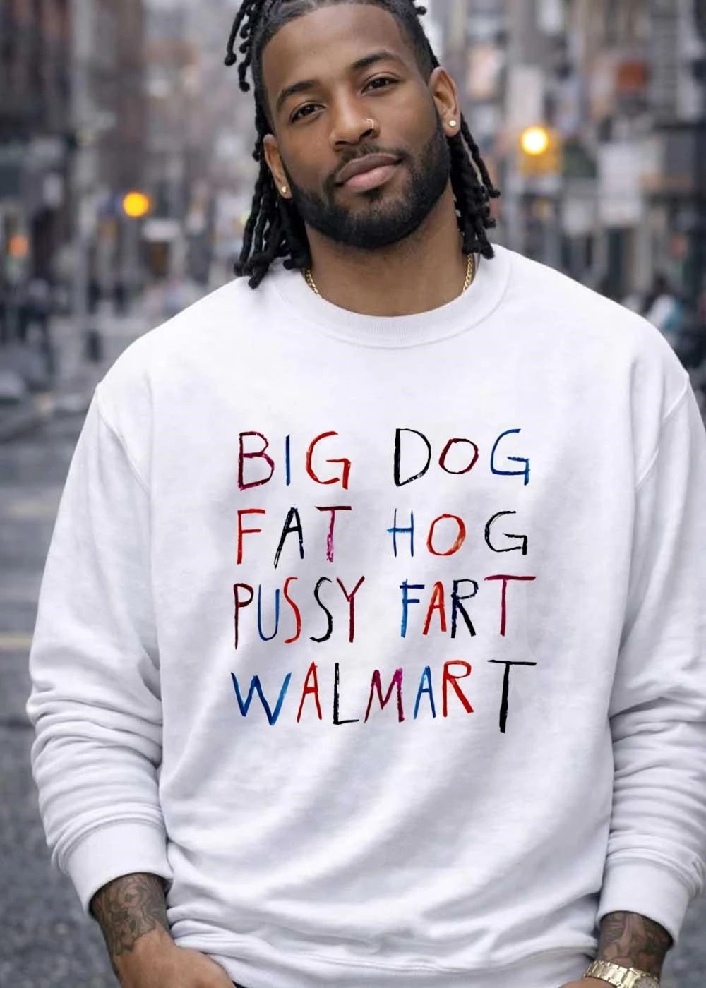 Big dog fat hog pussy fart walmart shirt