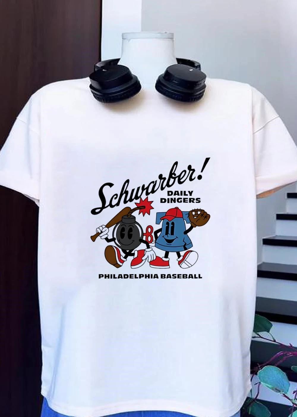 Kyle Schwarber Philadelphia Phillies MLB Daily Dingers Philadelphia Baseball shirt