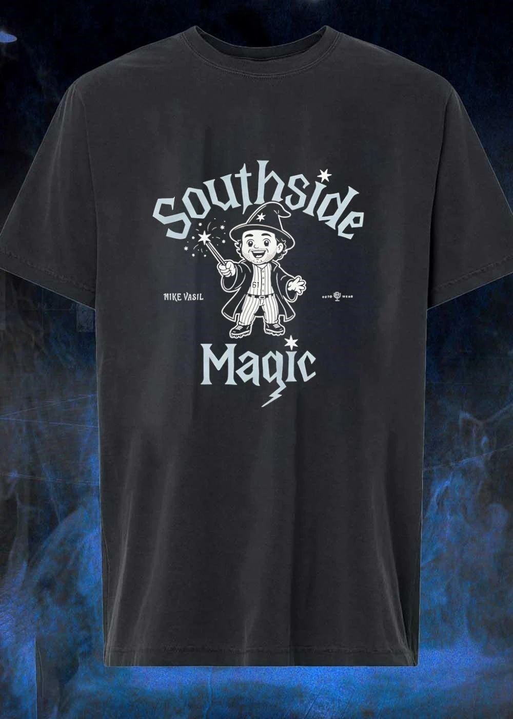 Southside Mike Vasil Wizard Magic Baseball Shirt