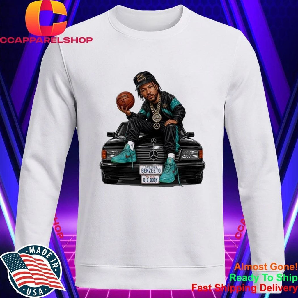 Jalen Brunson Big Body Benzeeto Mercedes Car Finals 2026 Shirt