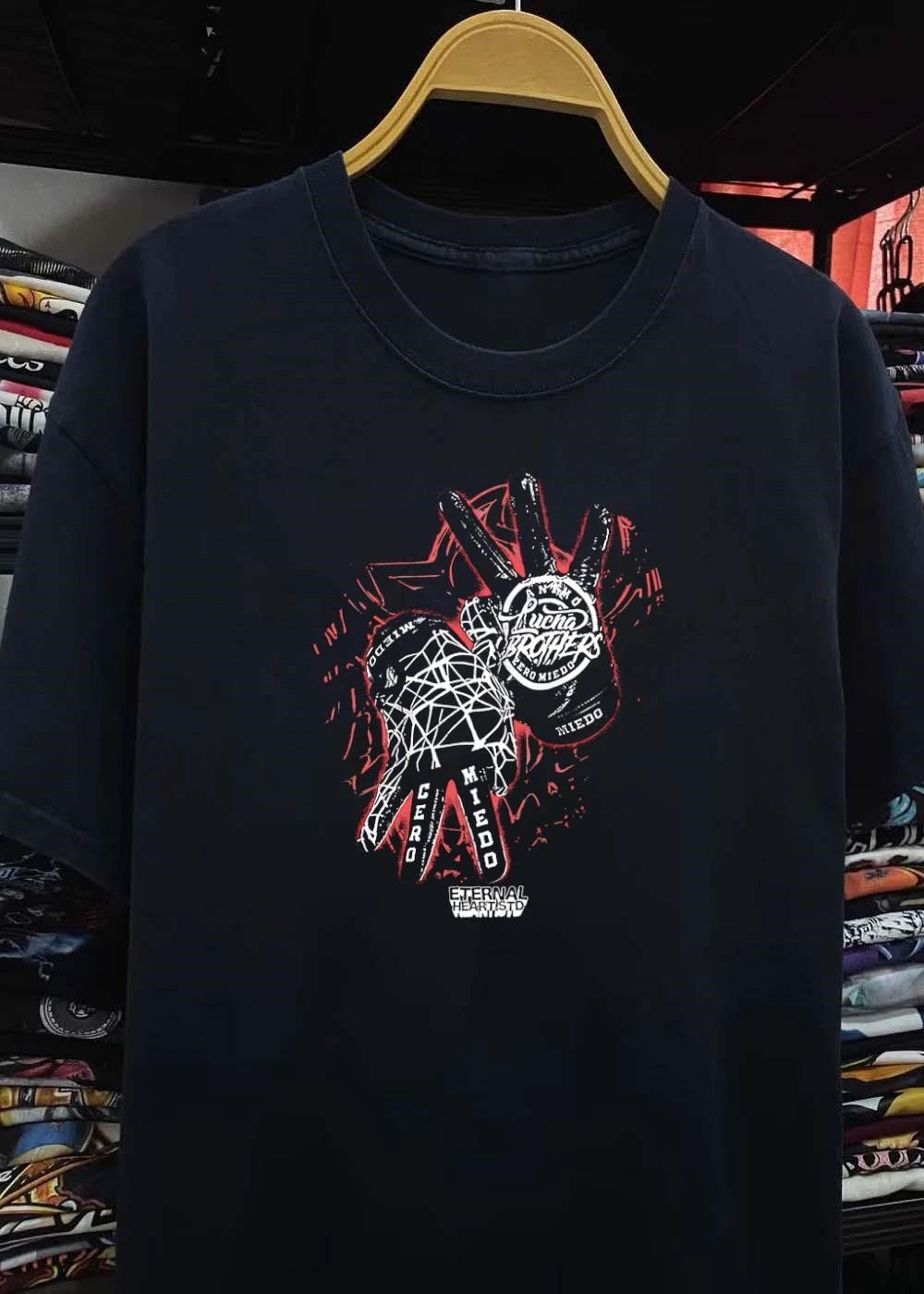 Animo Lucha Brothers Cero Miedo Wrestling Shirt