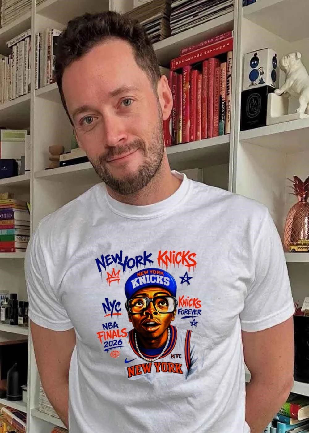 Knicks Fanatic Spike Lee New York NBA Finals 2026 Forever Shirt