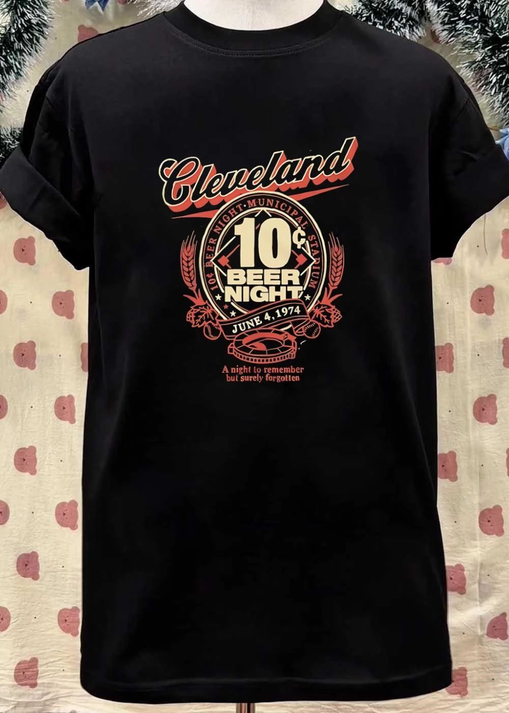 Cleveland 10 Cent Beer Night June 4 1974 Stadium shirt