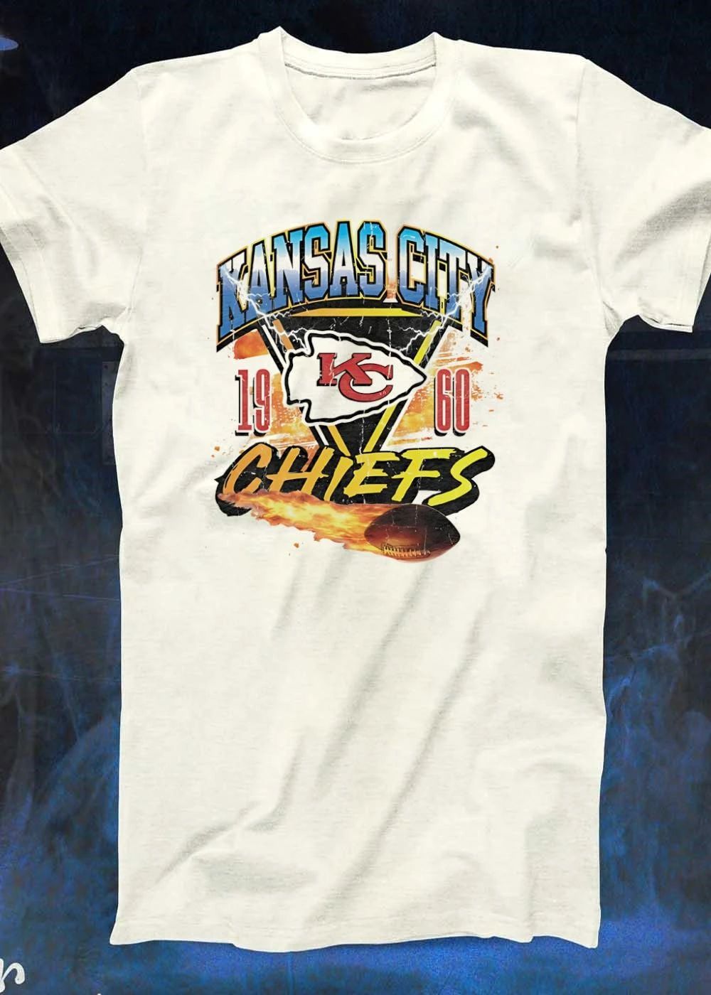 Est 1960 Kansas City Chiefs Football Team T-Shirt