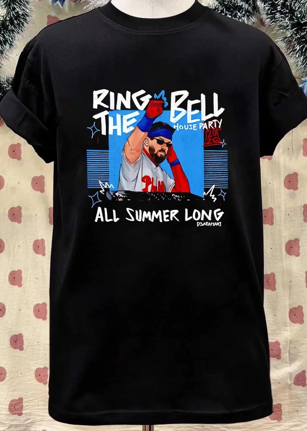 Ring The Bell Phillies 2020 House Party All Summer Long DJ Shirt