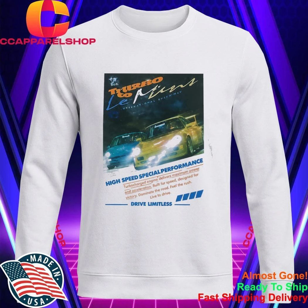 Justin Bieber Turbo Le Mans Drive Limitless Shirt