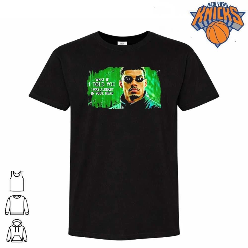 Victor Wembanyama X Morpheus The Matrix What If I Told You I Was Already In Your Head Shirt