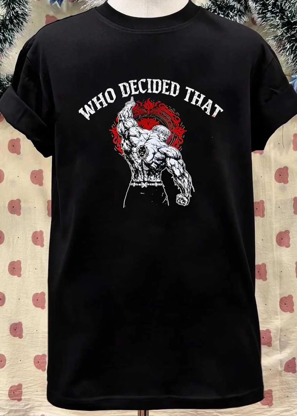 The Lion Sin of Pride Escanor Who Decided That Anime T-Shirt