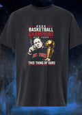Tony Soprano Smoking Cigar Holding Basketball Trophy 2026 New York Basketball Champions This Thing of Ours New York T-Shirt
