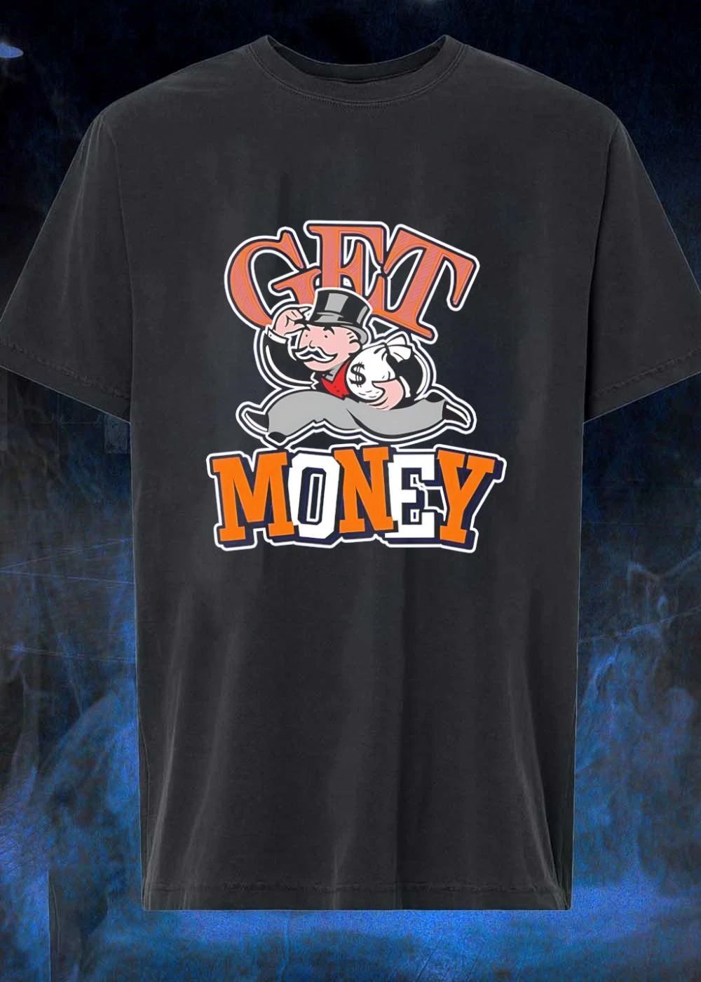 Rich Monopoly Man Hustling Get Money T-Shirt