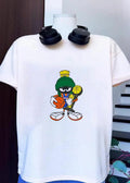 Marvin the Martian holding a basketball and trophy T-Shirt