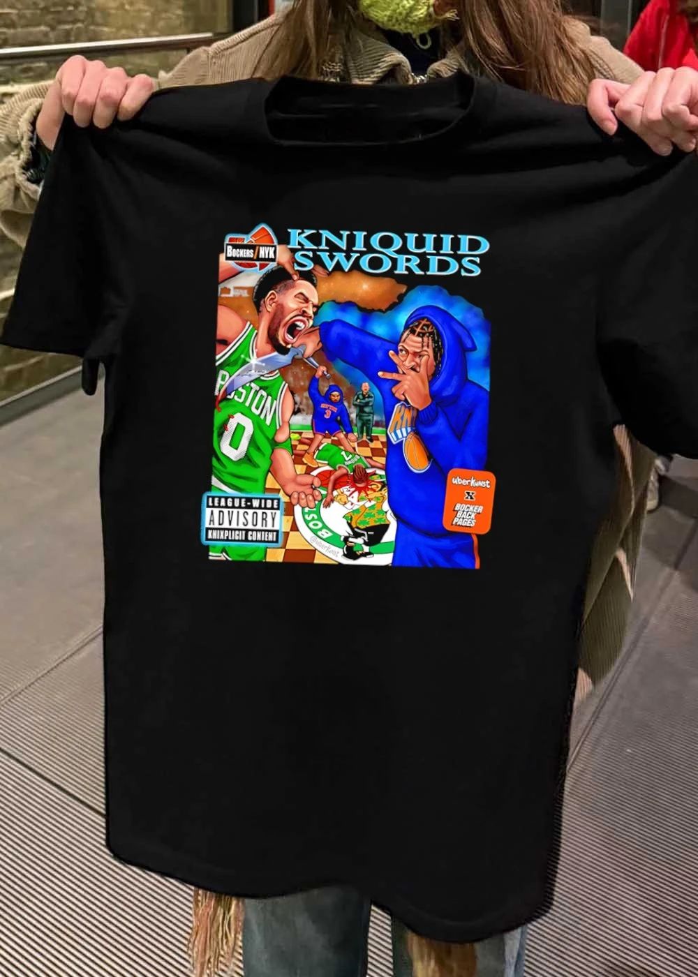 Kniquid Swords League Wide Advisory Knicks T-Shirt