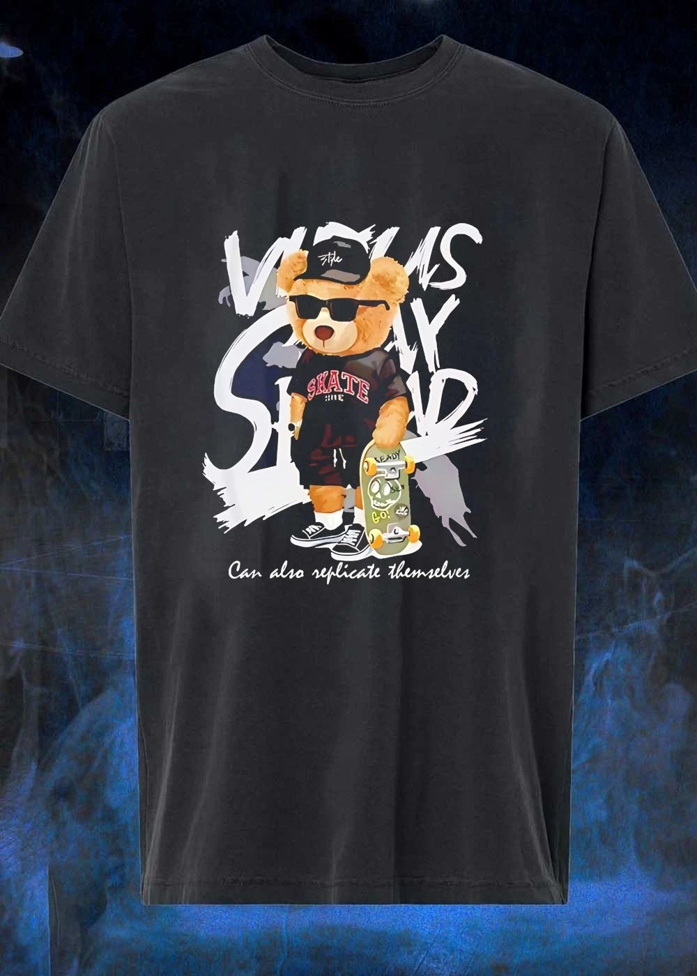 Skate Bear can also replicate themselves shirt