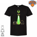 Green Alien Head UFO Beam San Antonio City Skyline Victor Wembanyama NBA Finals 2026 Shirt